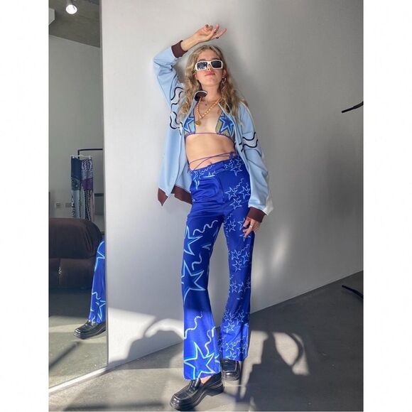 House of Sunny Infinity Star High Rise Pants 4 - Picture 3 of 16